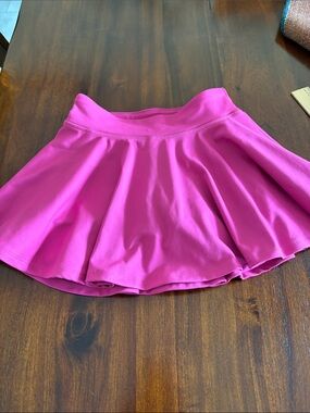 Girls Under Armour Bright Pink Athletic Skort